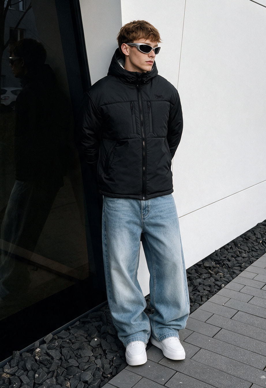 Kurtka zimowa Staff   br black logo