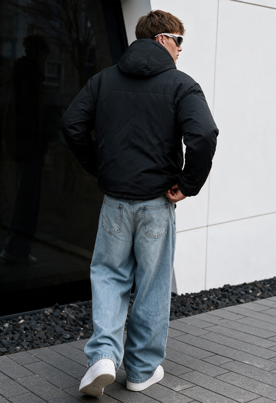 Kurtka zimowa Staff   br black logo