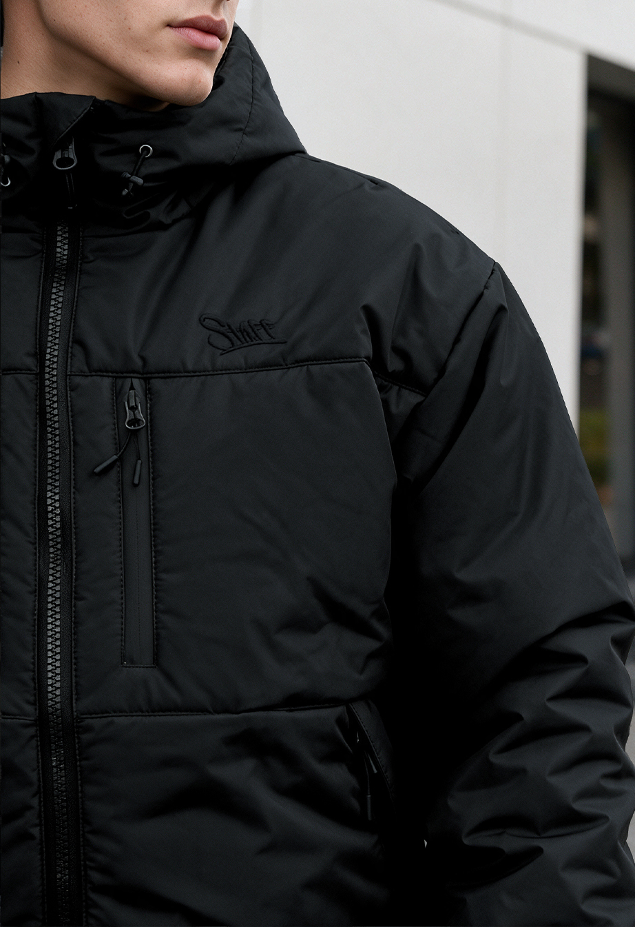 Kurtka zimowa Staff   br black logo