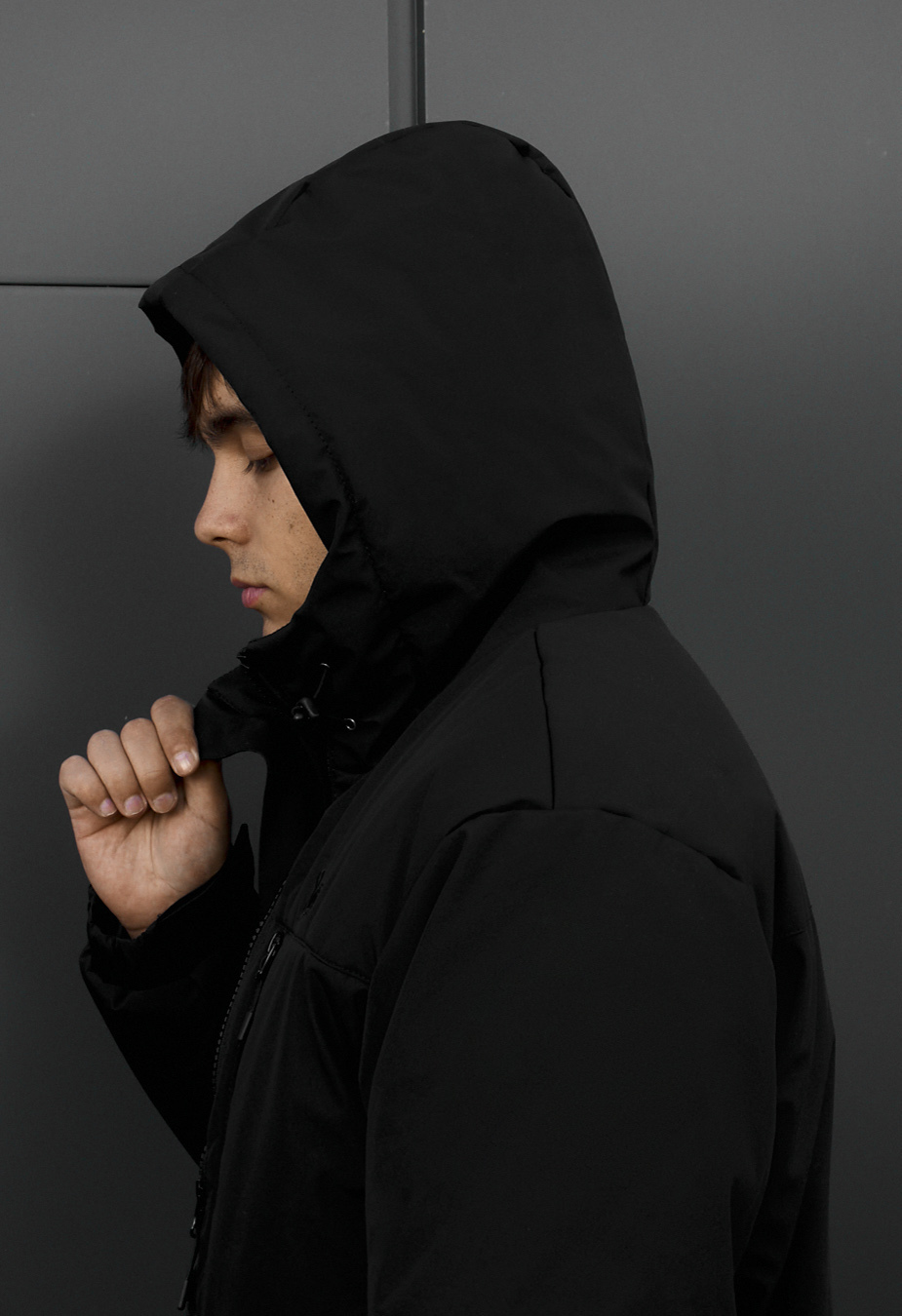 Kurtka zimowa Staff  br black logo