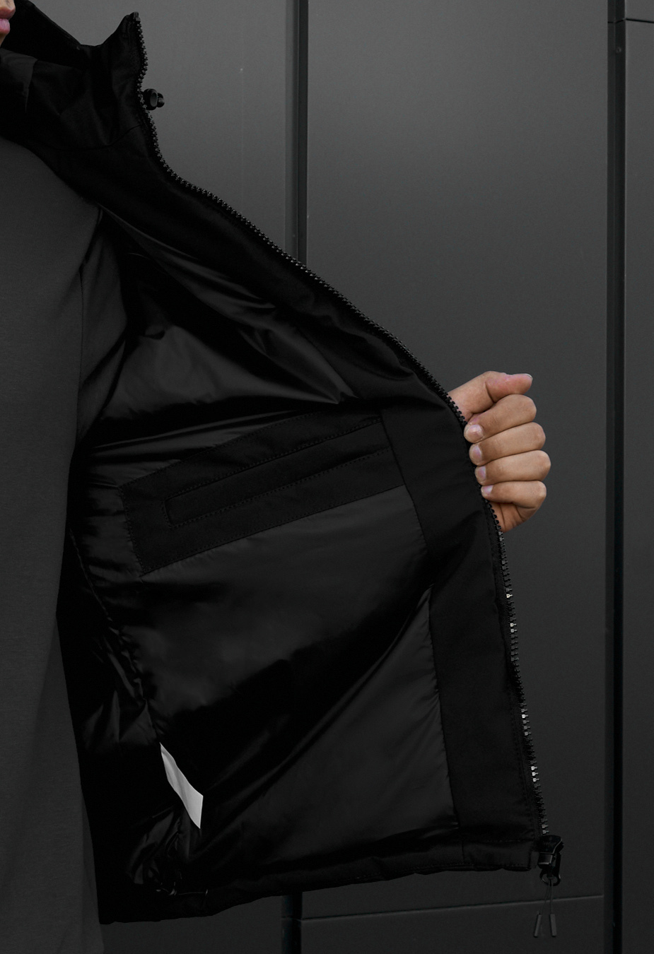 Kurtka zimowa Staff  br black logo