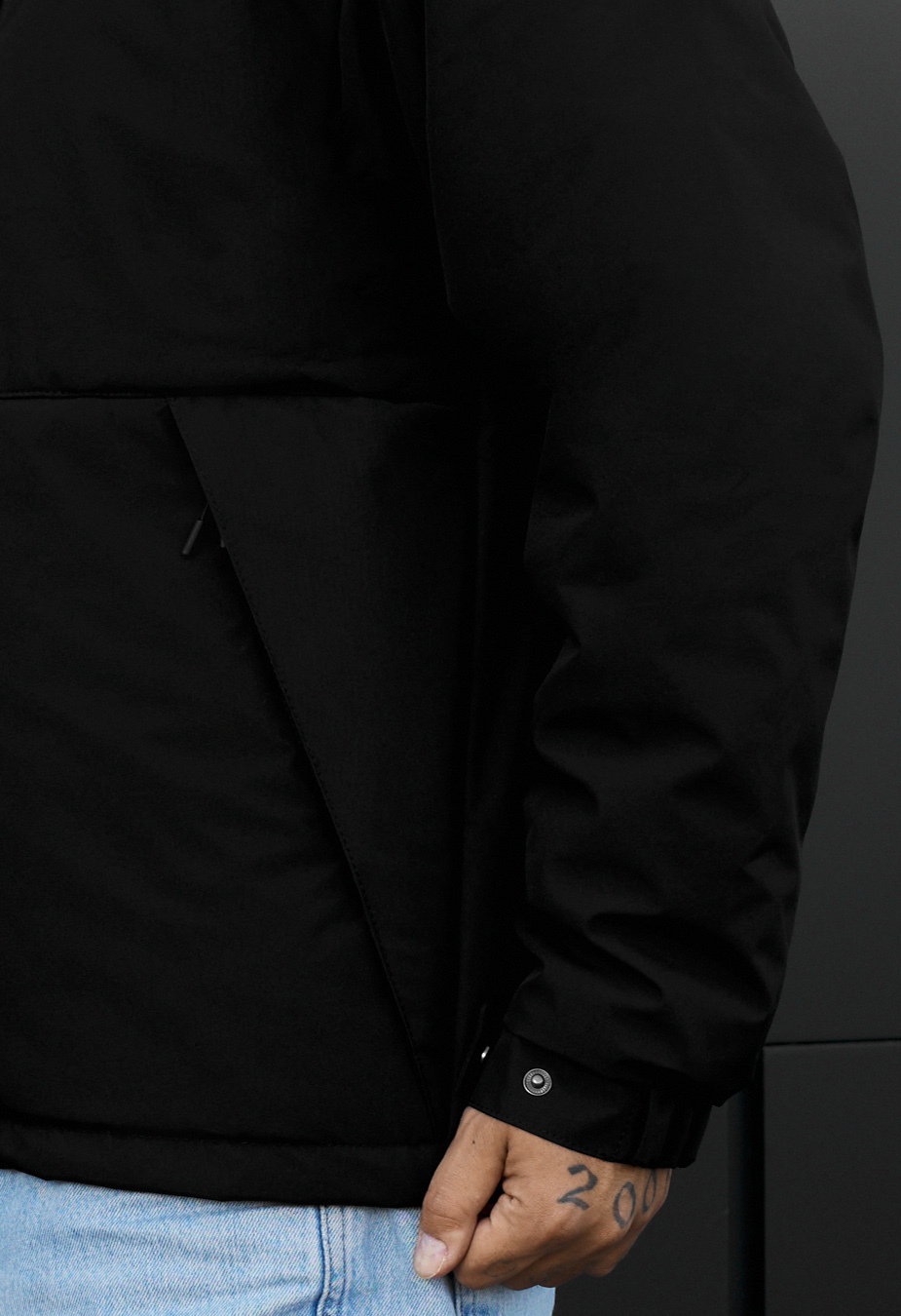 Kurtka zimowa Staff  br black logo