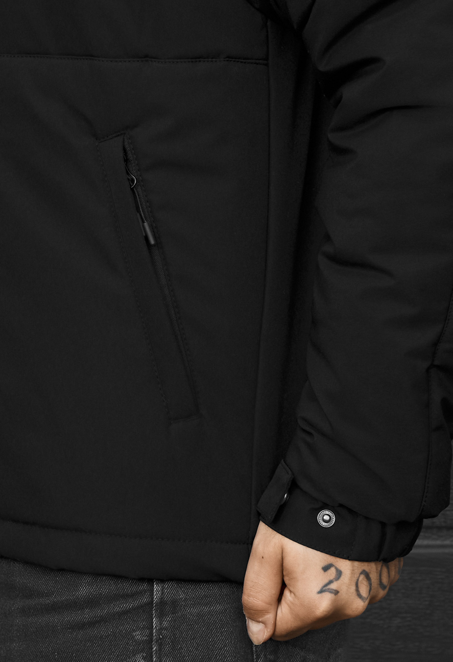 Kurtka zimowa Staff es black logo
