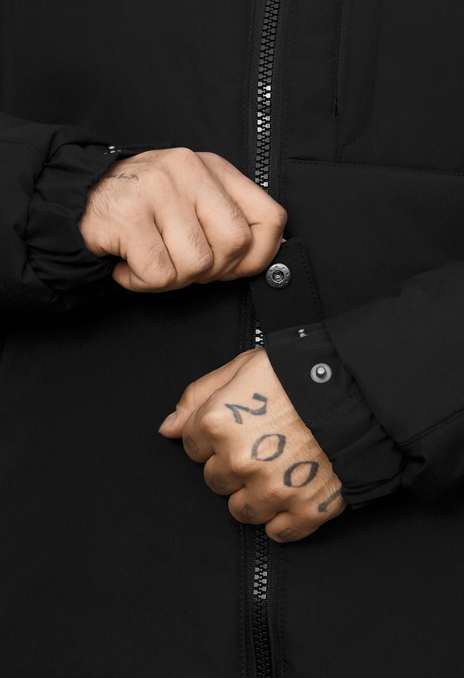 Kurtka zimowa Staff es black logo