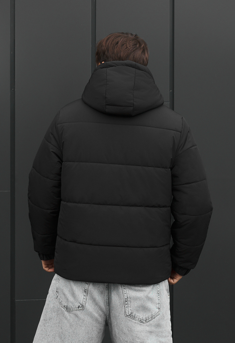 Kurtka zimowa Staff mu logo black
