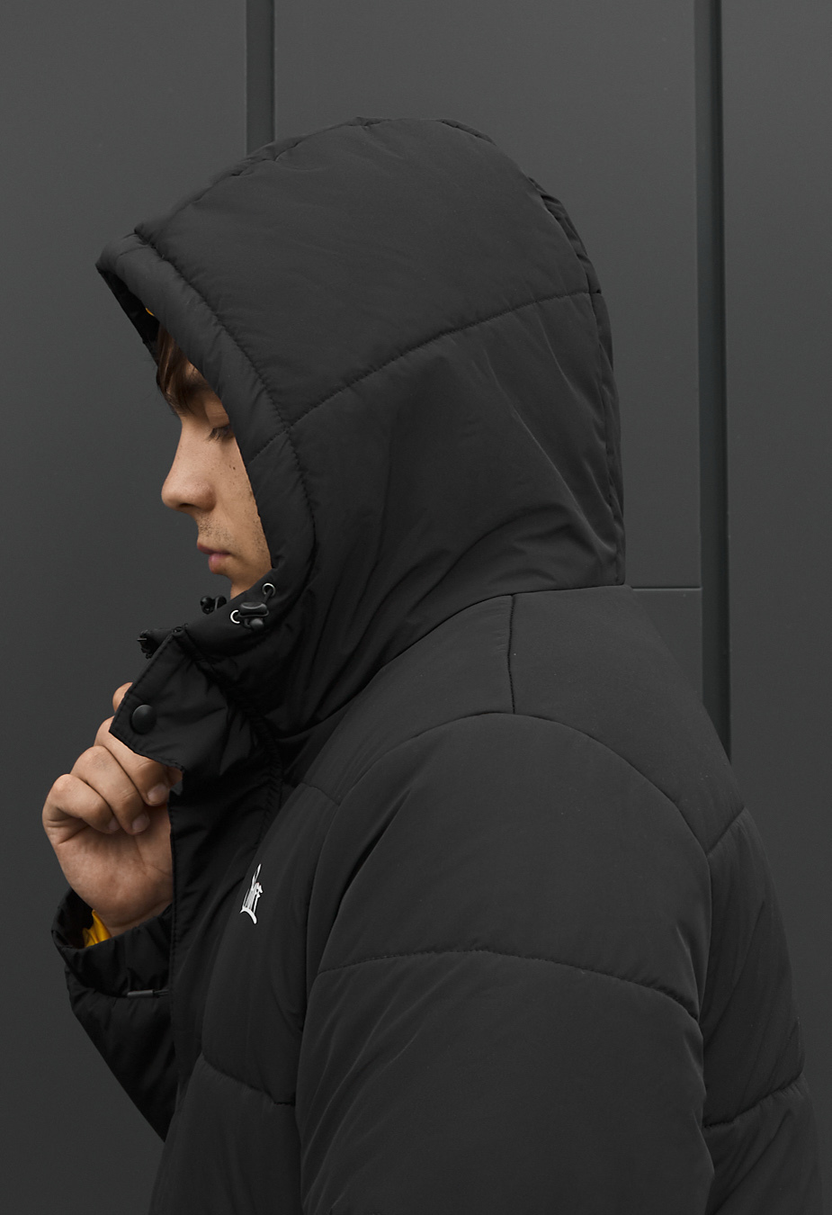 Kurtka zimowa Staff mu logo black