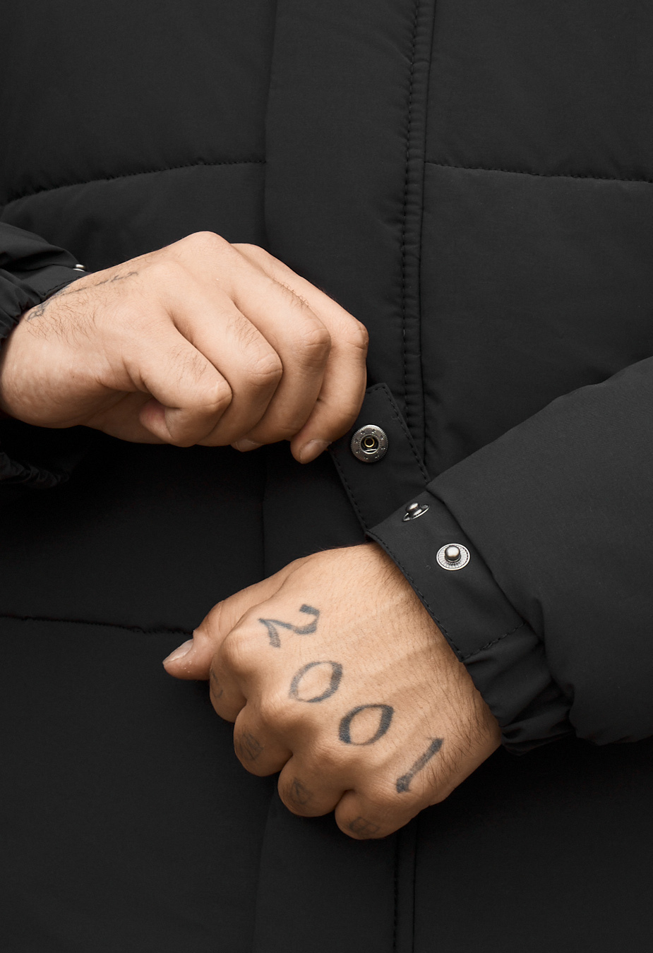 Kurtka zimowa Staff av logo black