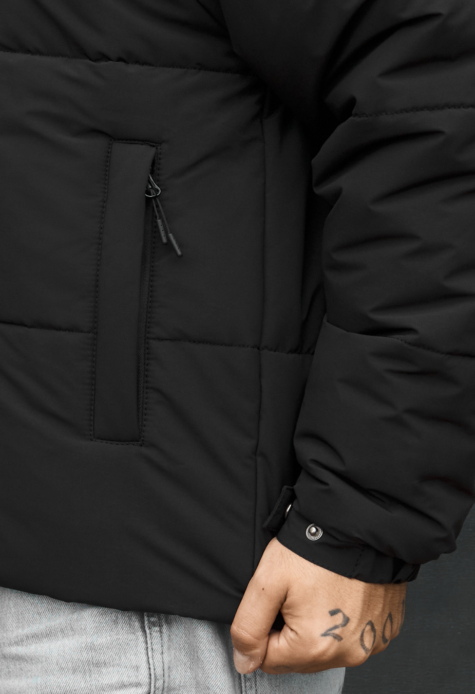 Kurtka zimowa Staff av logo black