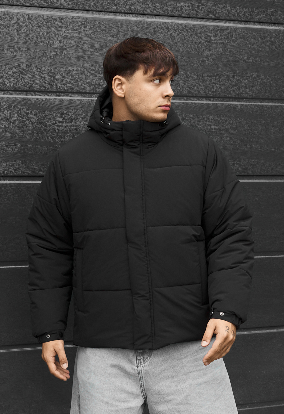 Kurtka zimowa Staff av logo black