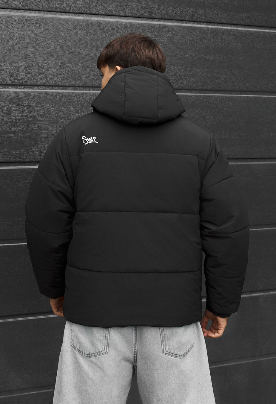 Kurtka zimowa Staff av logo black