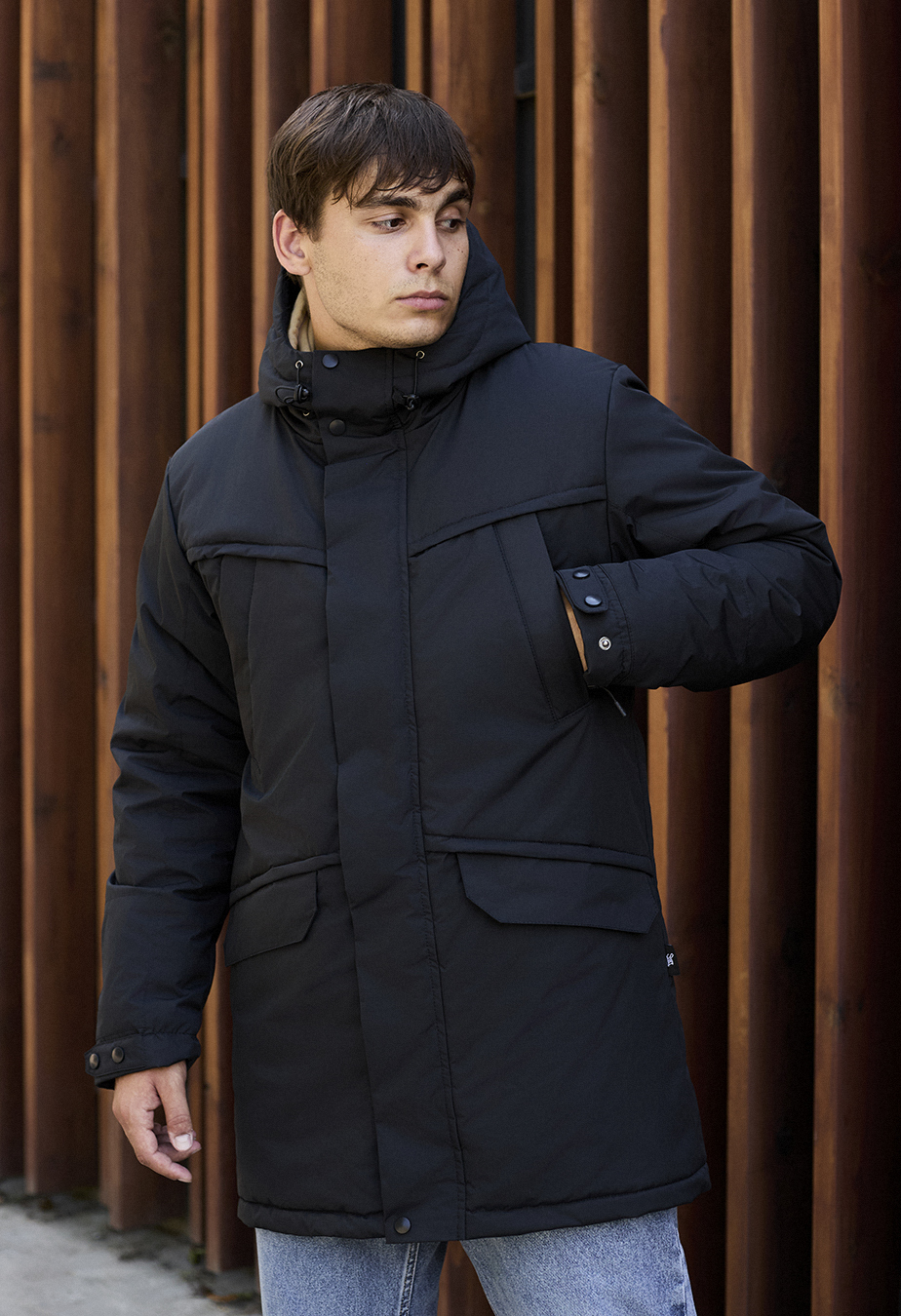 Zimowa parka Staff st black