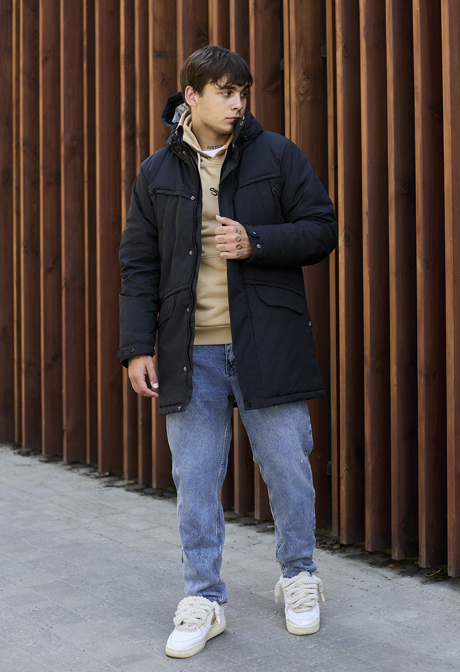 Zimowa parka Staff st black