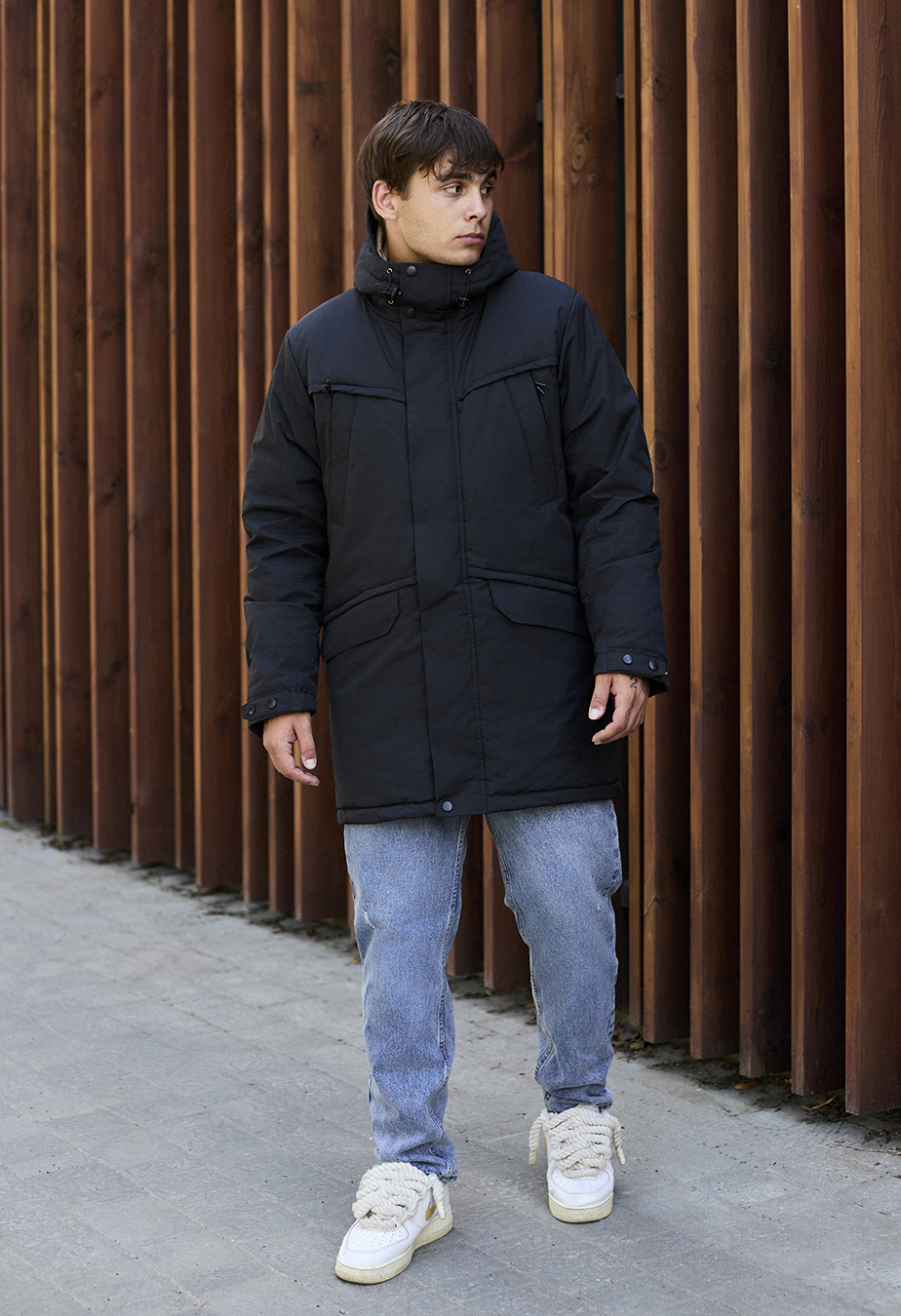 Zimowa parka Staff st black