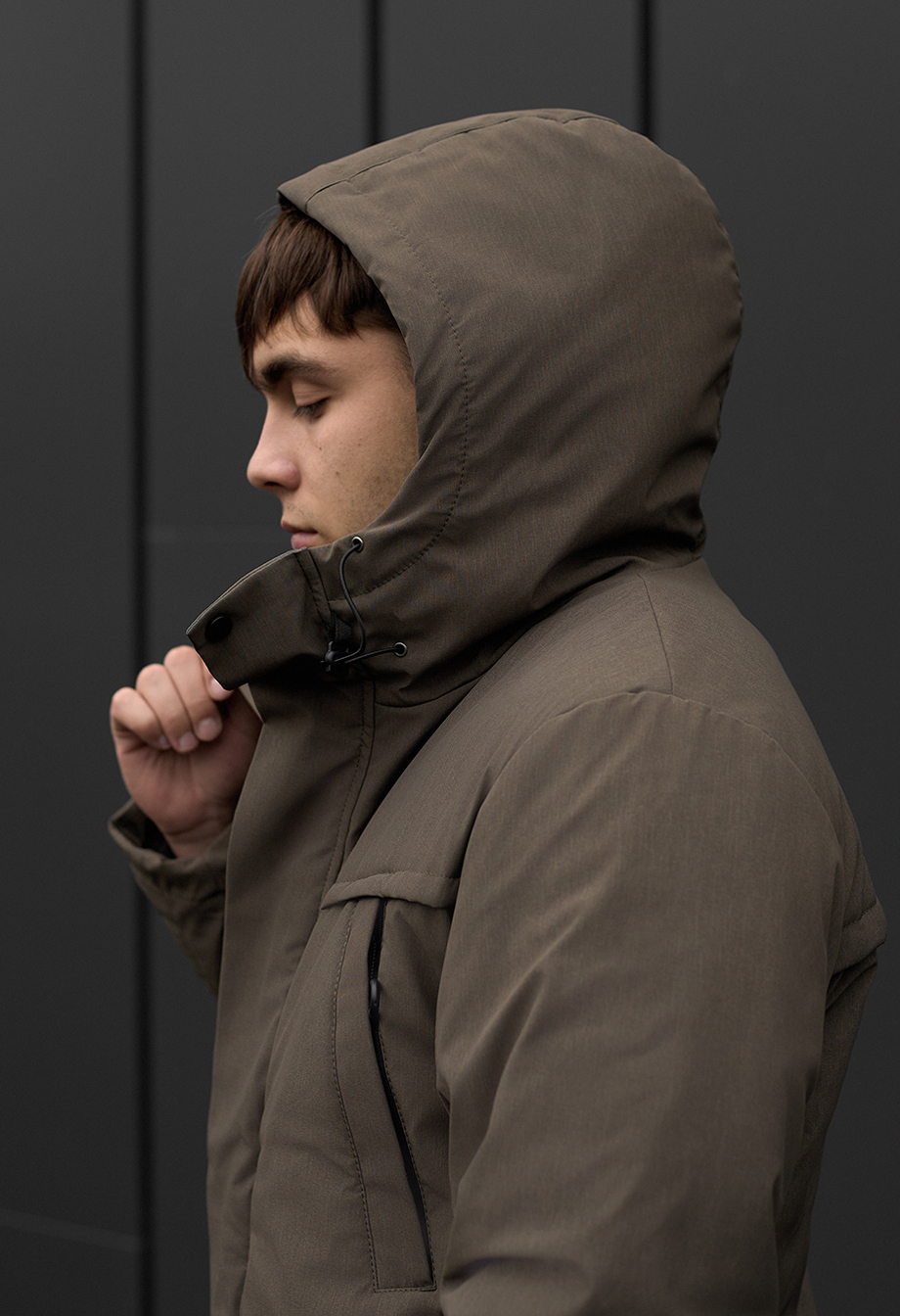 Parka zimowa Staff st dark khaki