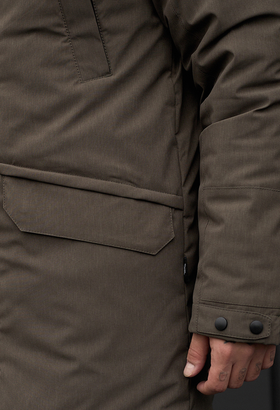 Parka zimowa Staff st dark khaki