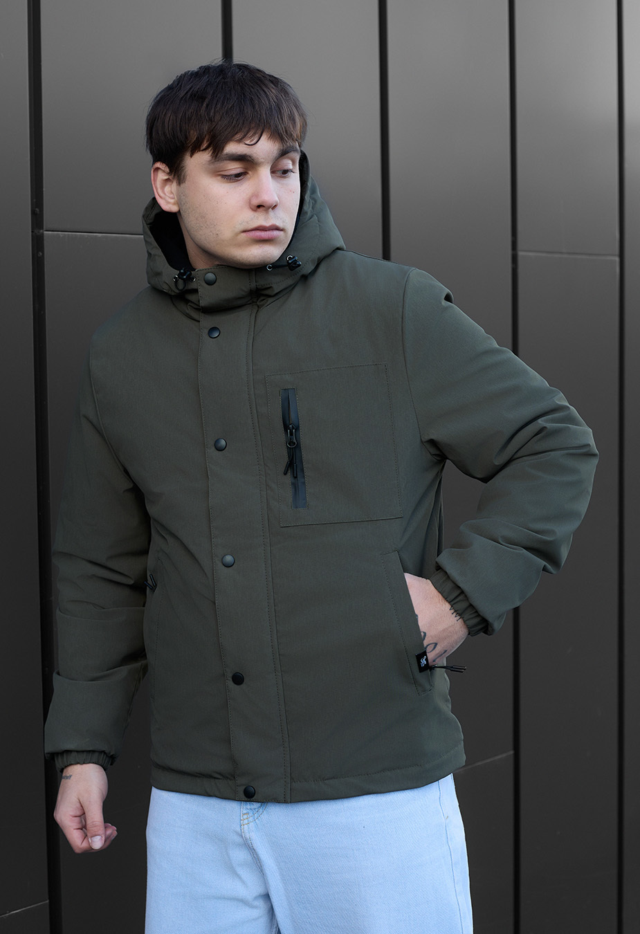 Kurtka Staff cam dark khaki