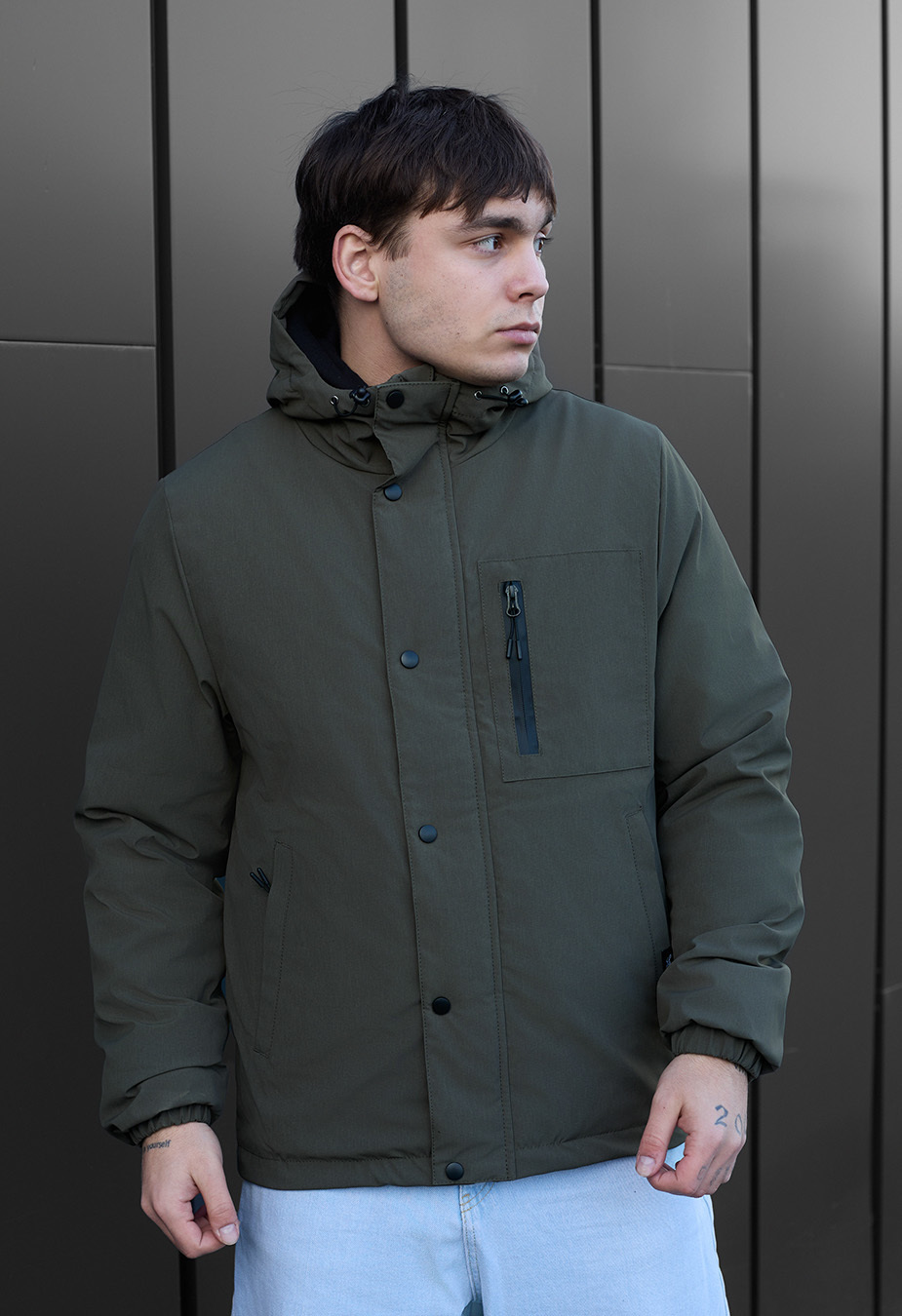 Kurtka Staff cam dark khaki