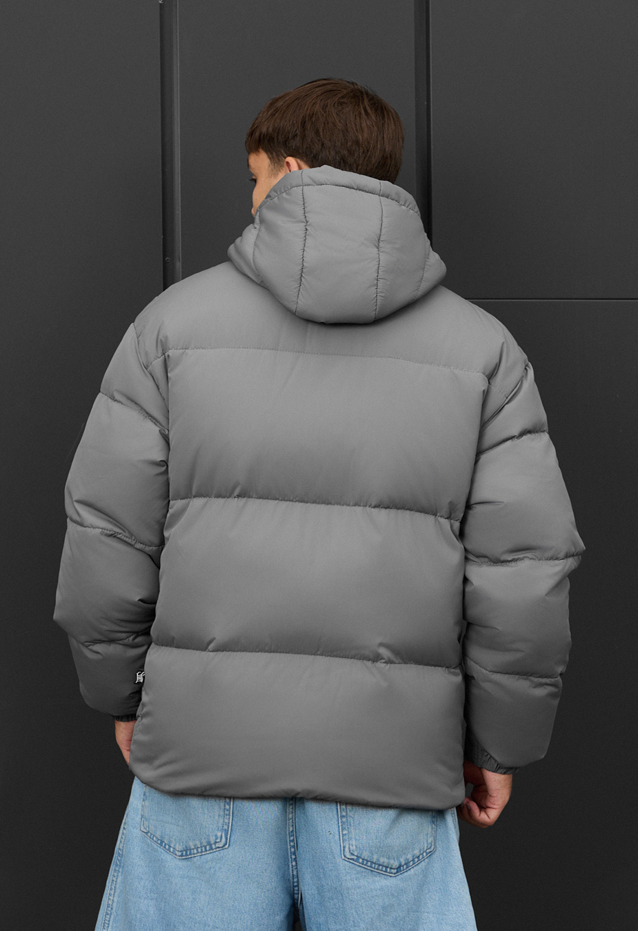 Kurtka zimowa Staff zyne gray oversize