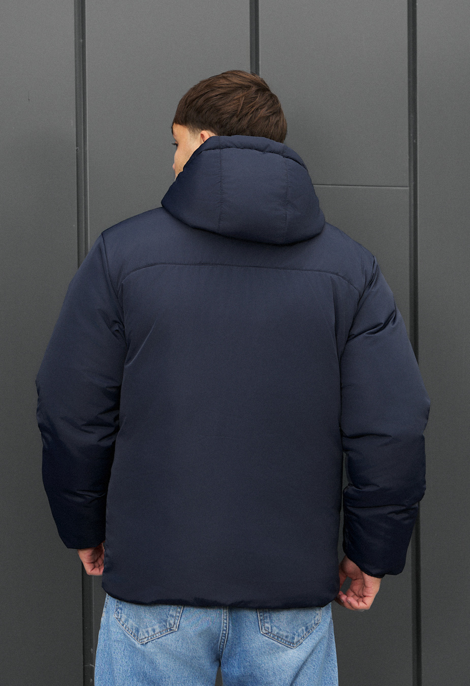 Dwustronna zimowa kurtka Staff rovx black & navy