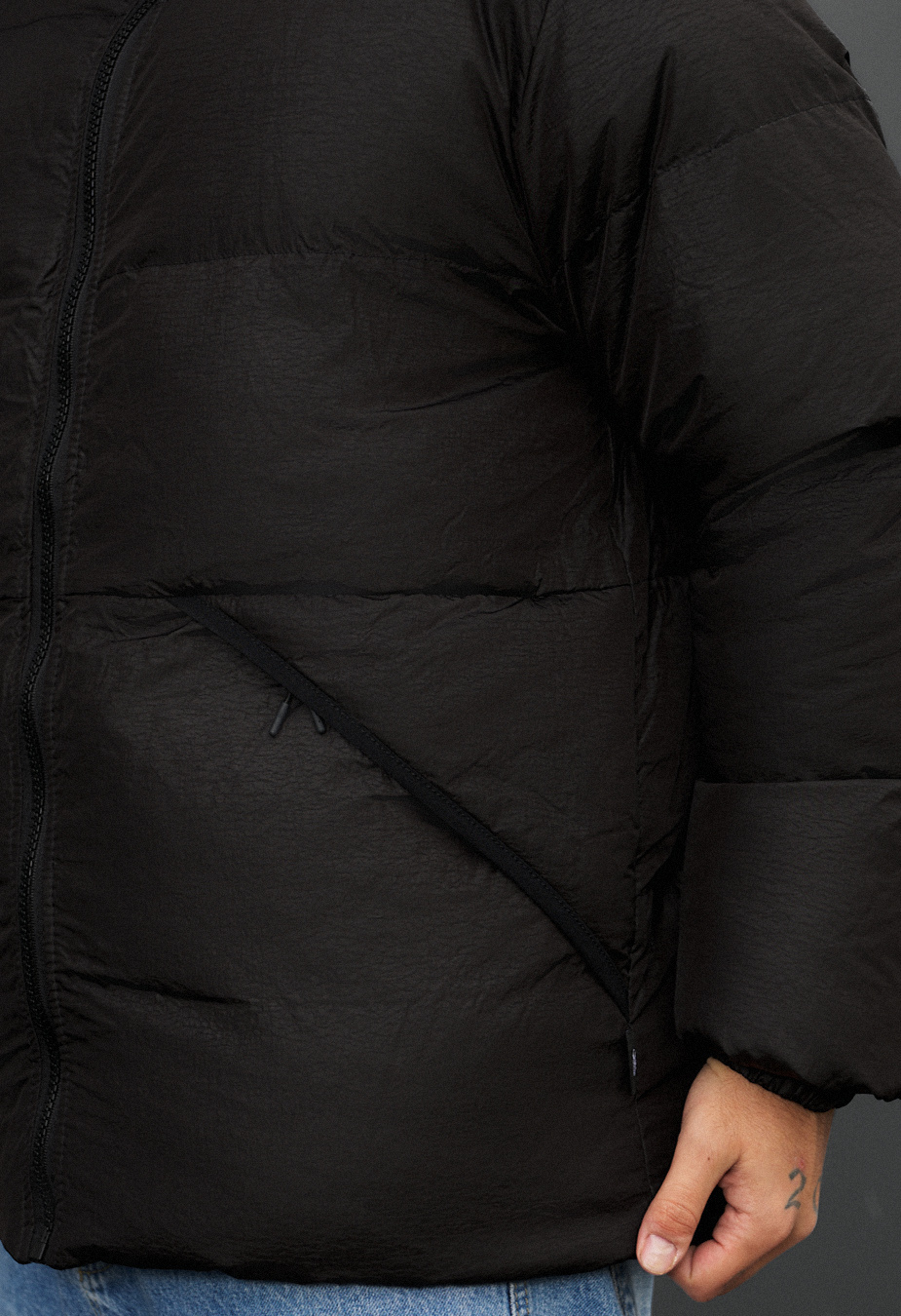 Dwustronna zimowa kurtka Staff rovx black & navy