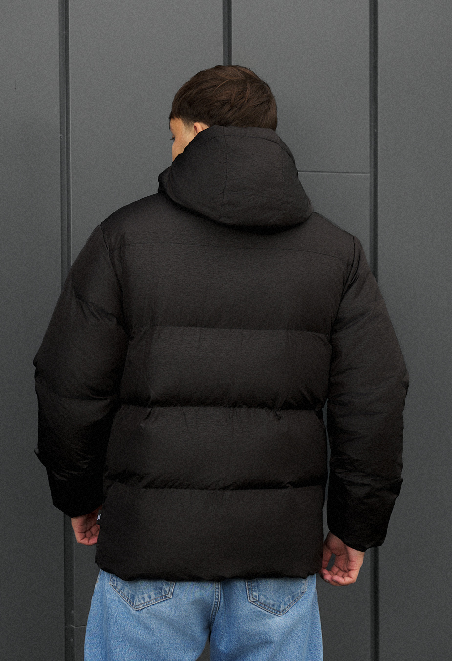 Dwustronna zimowa kurtka Staff rovx black & navy