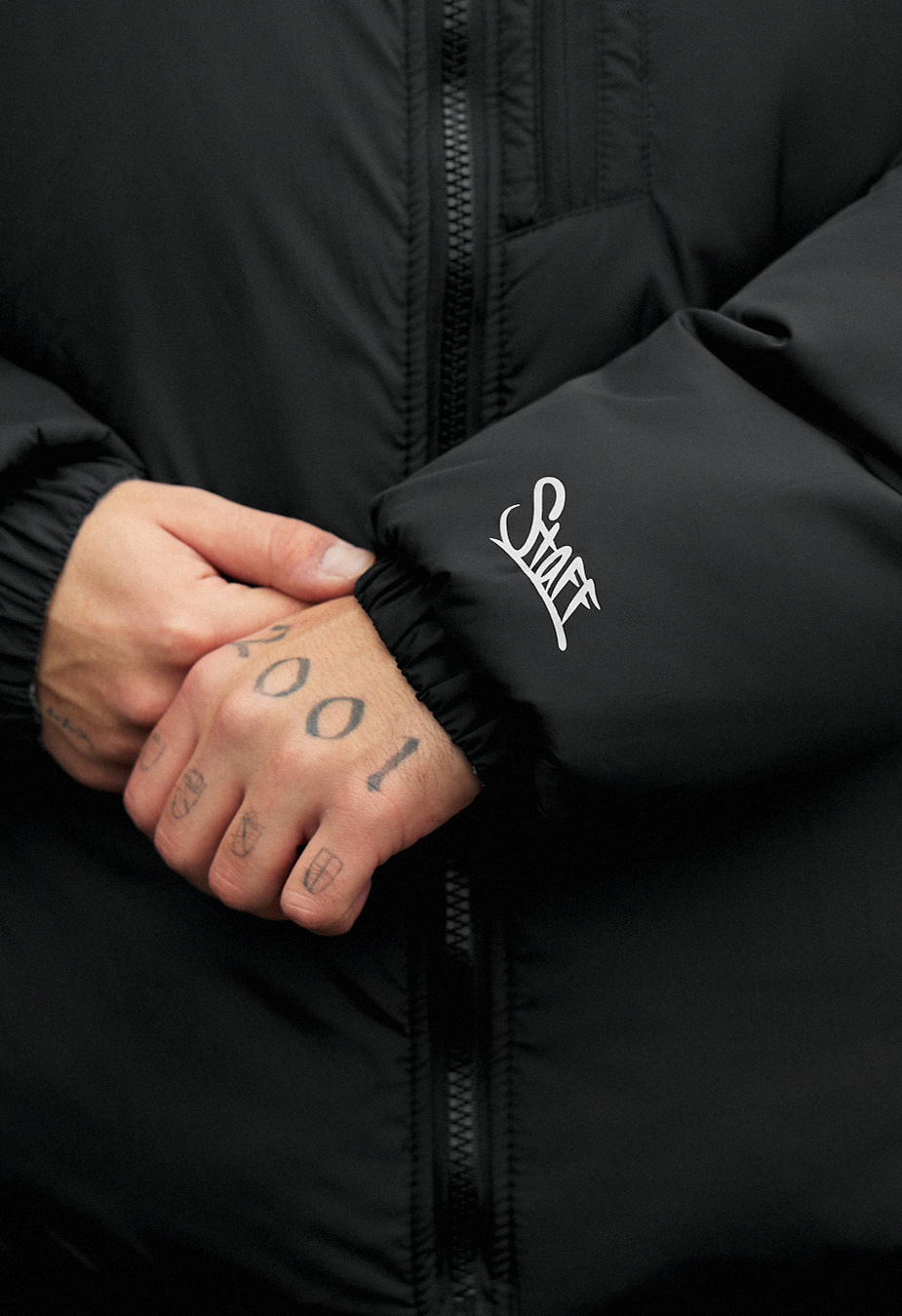 Kurtka zimowa dwustronna Staff rovx black & gray