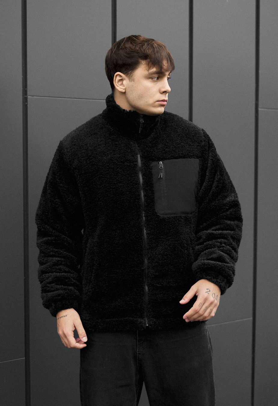 Kurtka futrzana Staff mo black