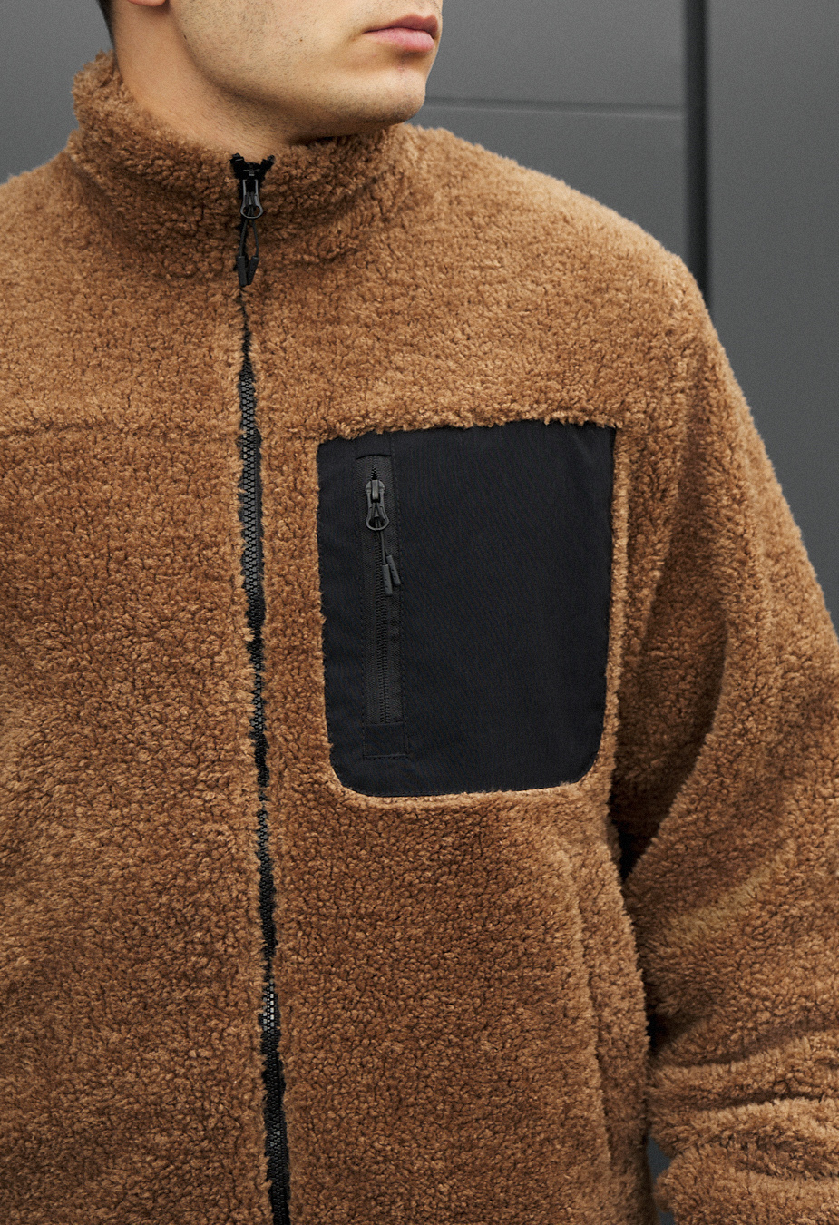 Kurtka futrzana Staff mo brown