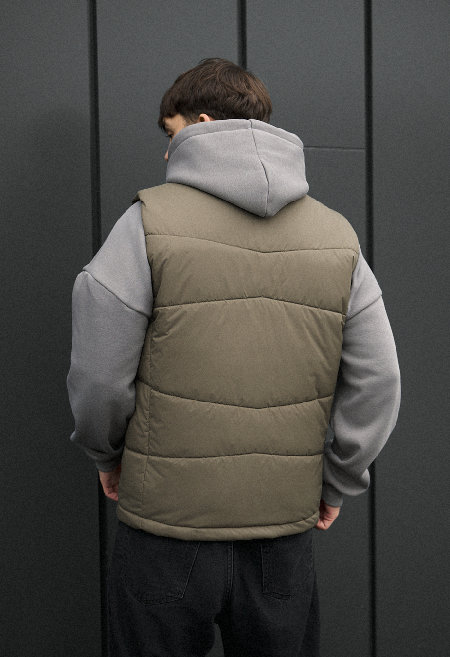 Kamizelka Staff nexo olive logo