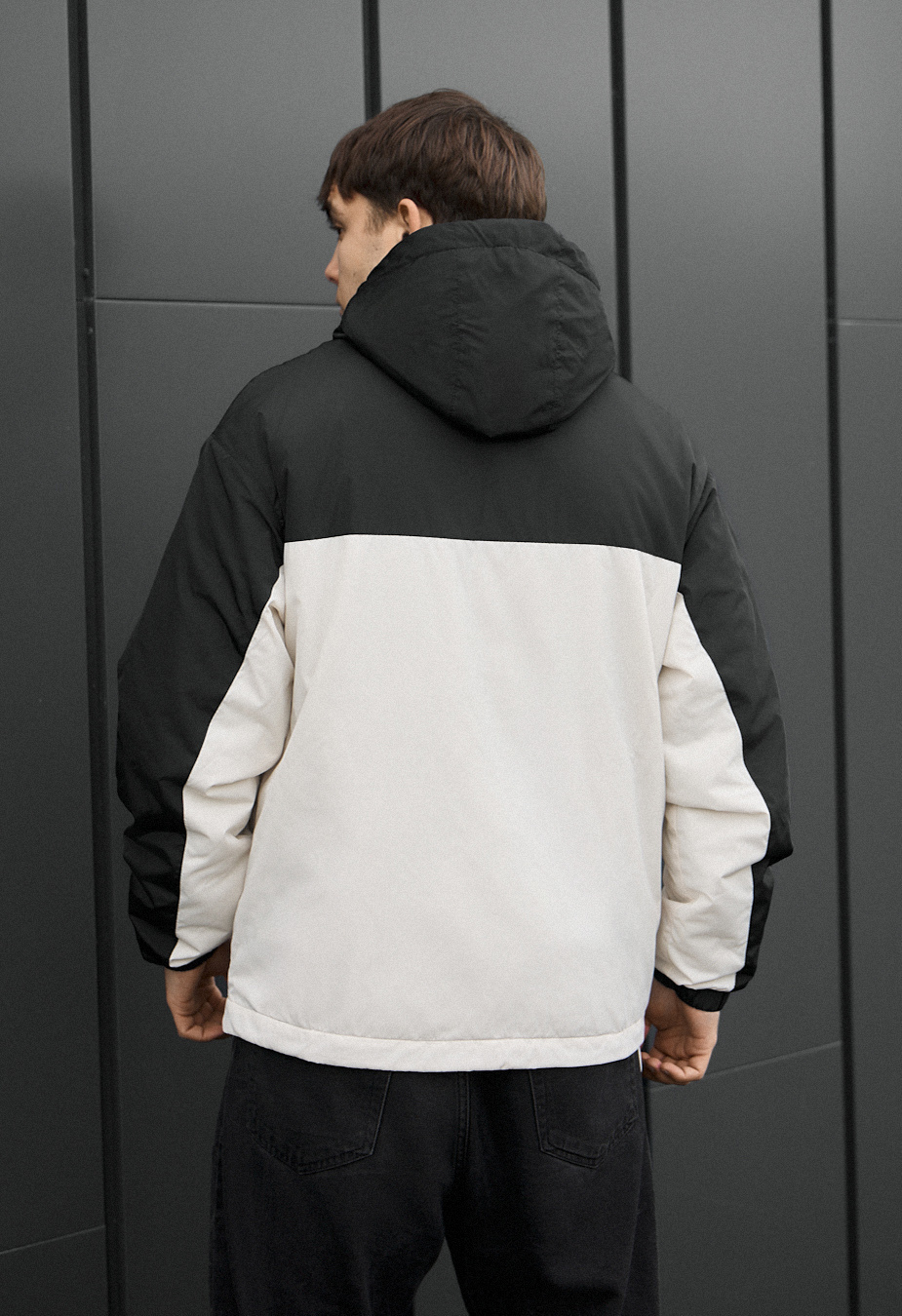 Kurtka przejściowa Staff jax black & milk