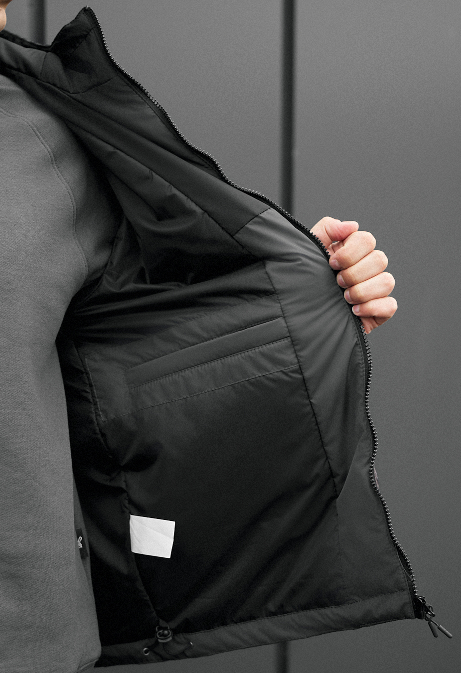 Kurtka przejściowa Staff jax black & dark gray