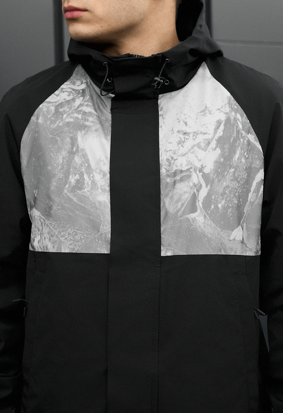 Wiatrówka Staff bo black reflective