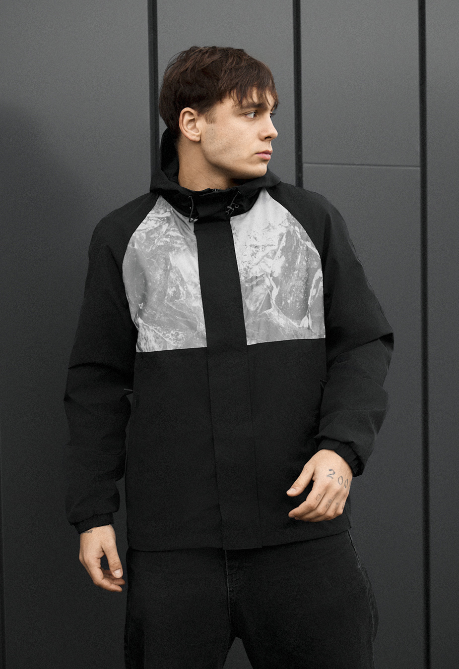 Wiatrówka Staff bo black reflective