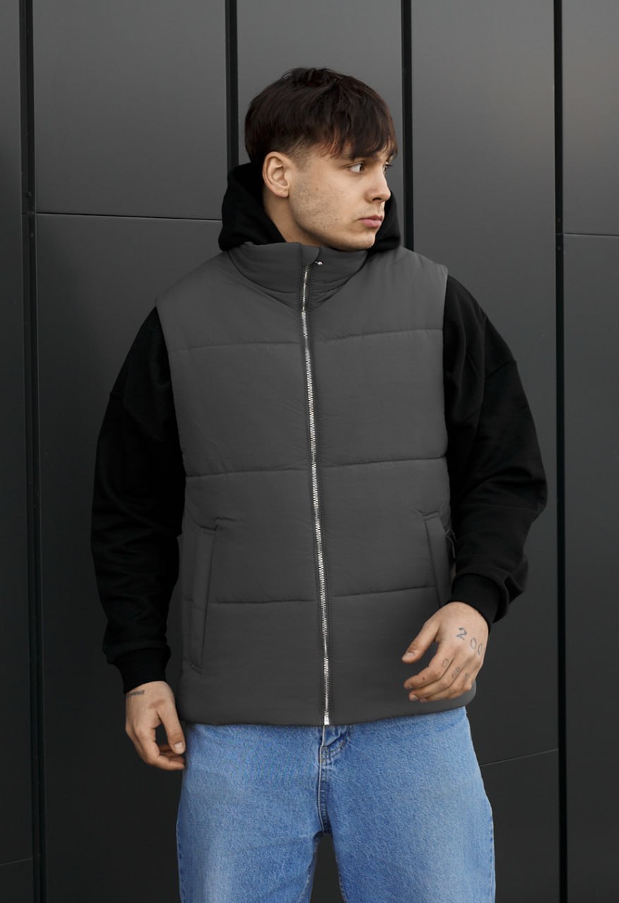 Kamizelka Staff kred gray