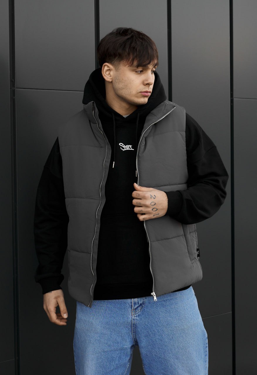 Kamizelka Staff kred gray