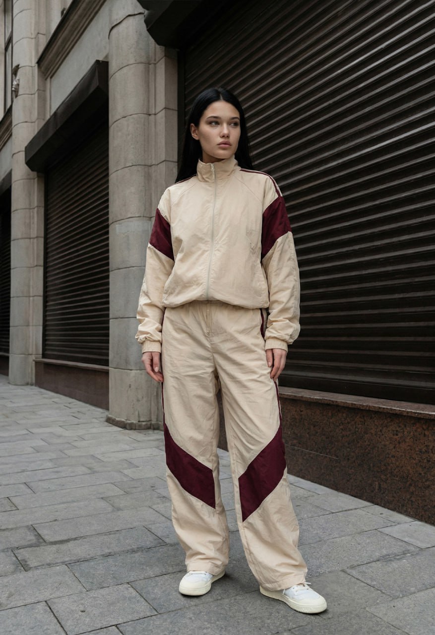 Dres Staff afi beige & bordo