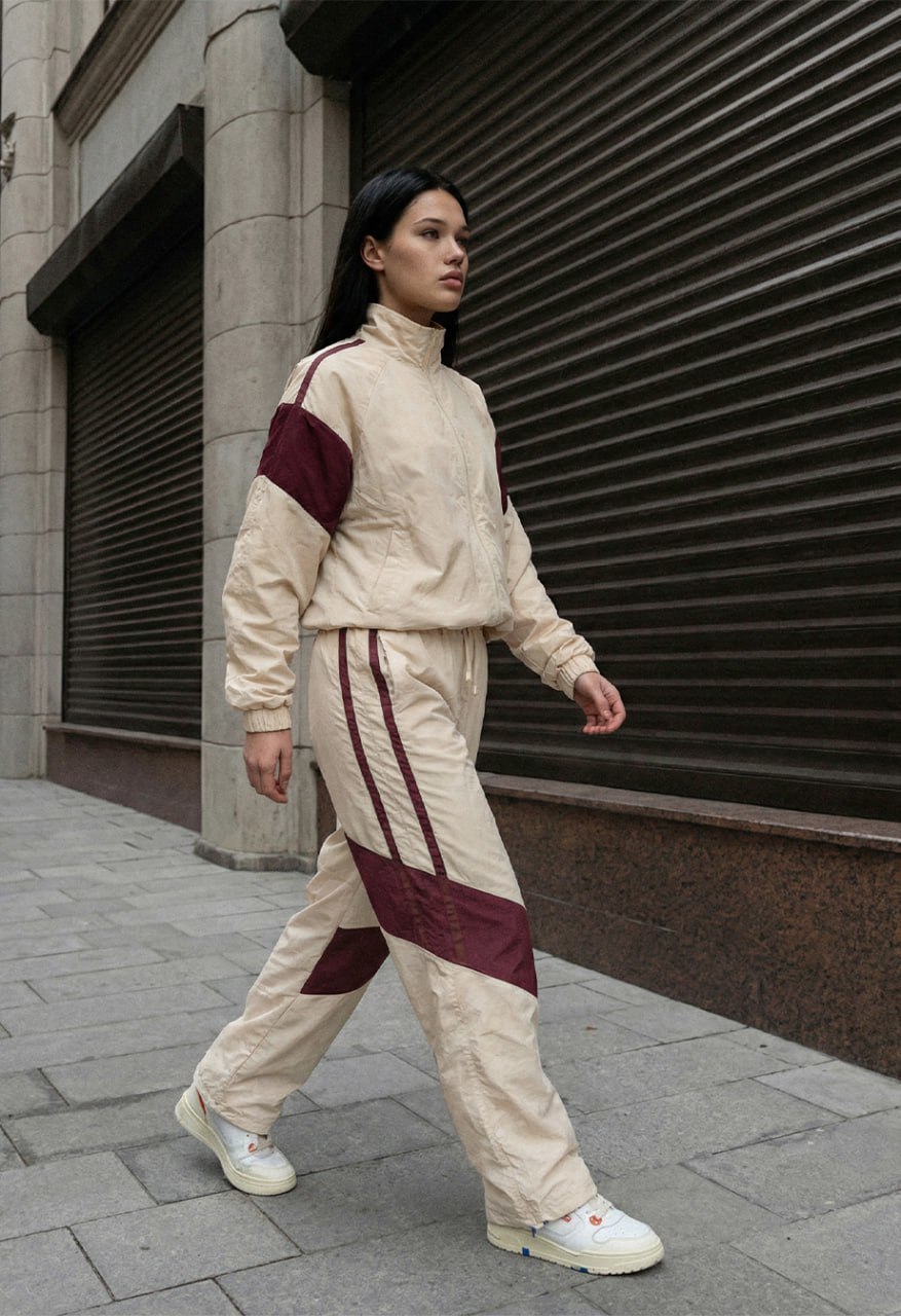 Dres Staff afi beige & bordo