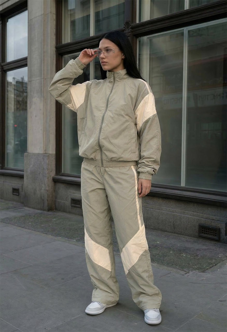 Dres Staff afi light olive & milk