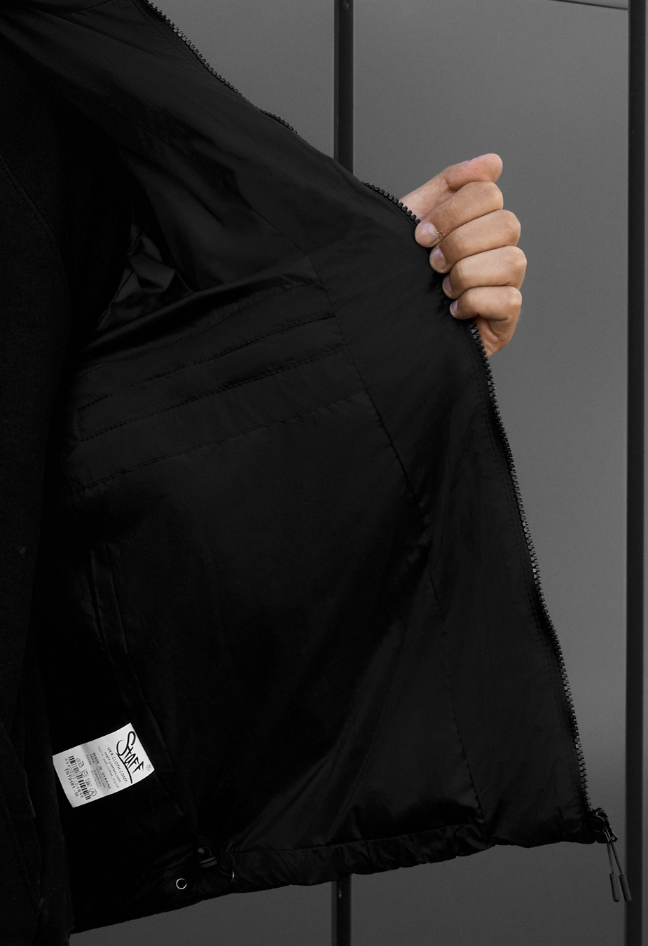 Kurtka Staff rie black