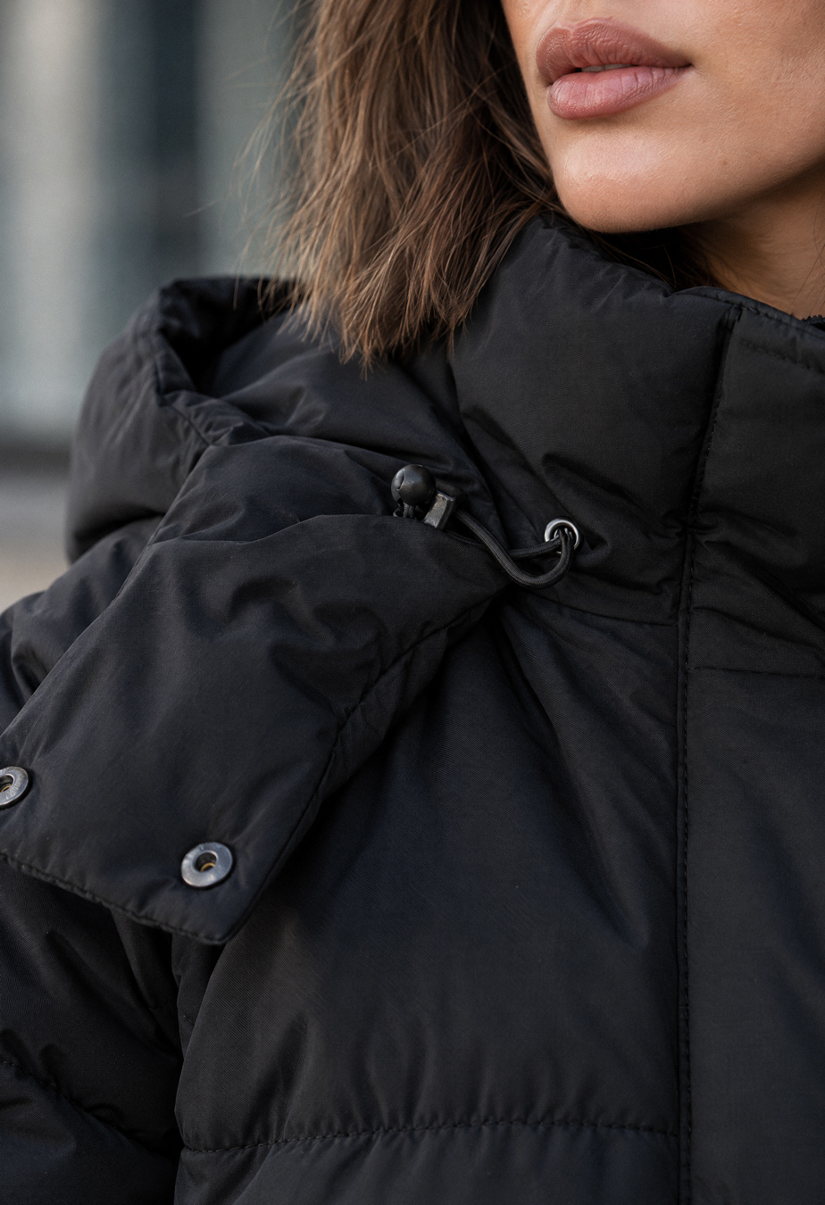 Kurtka zimowa Staff do black oversize
