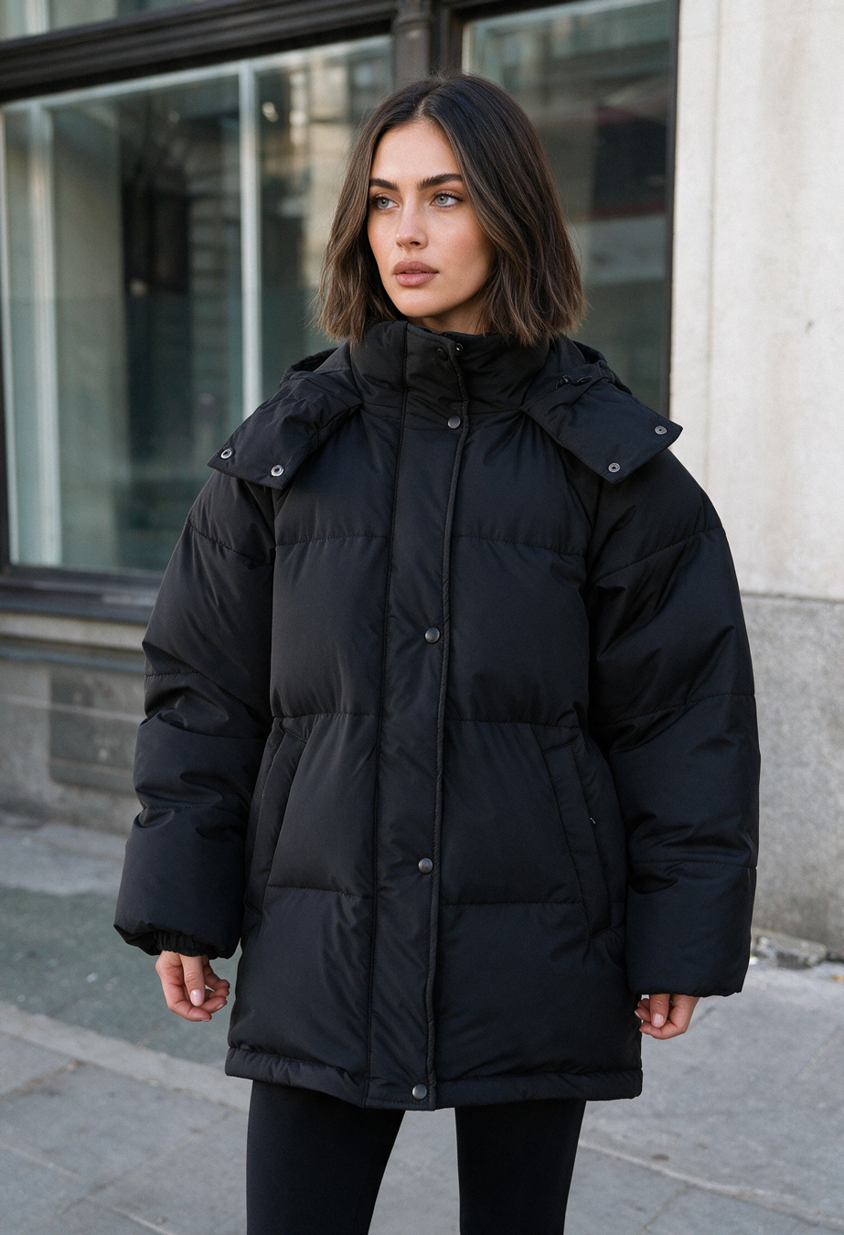 Kurtka zimowa Staff do black oversize