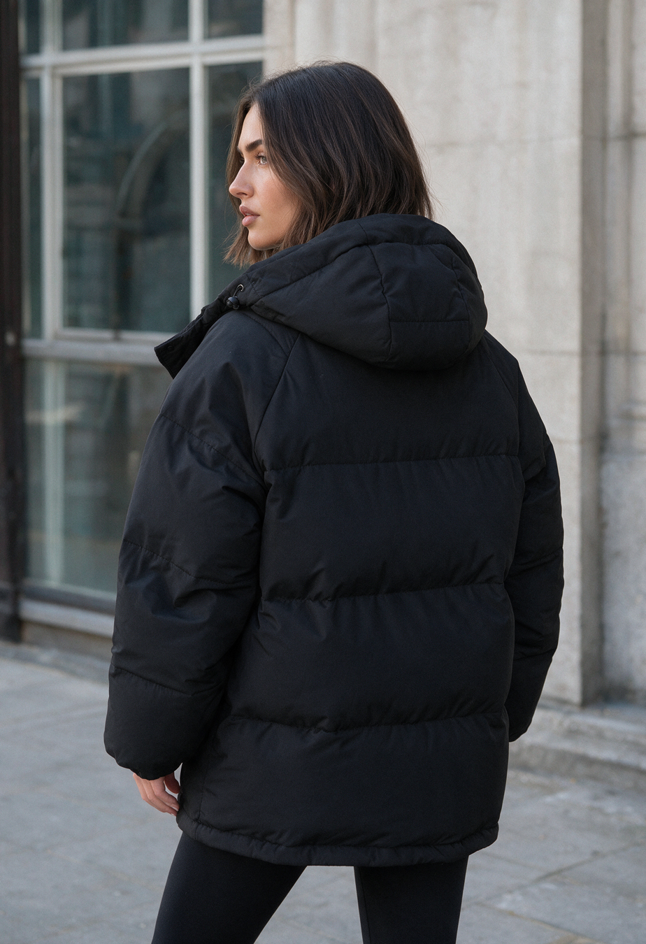 Kurtka zimowa Staff do black oversize