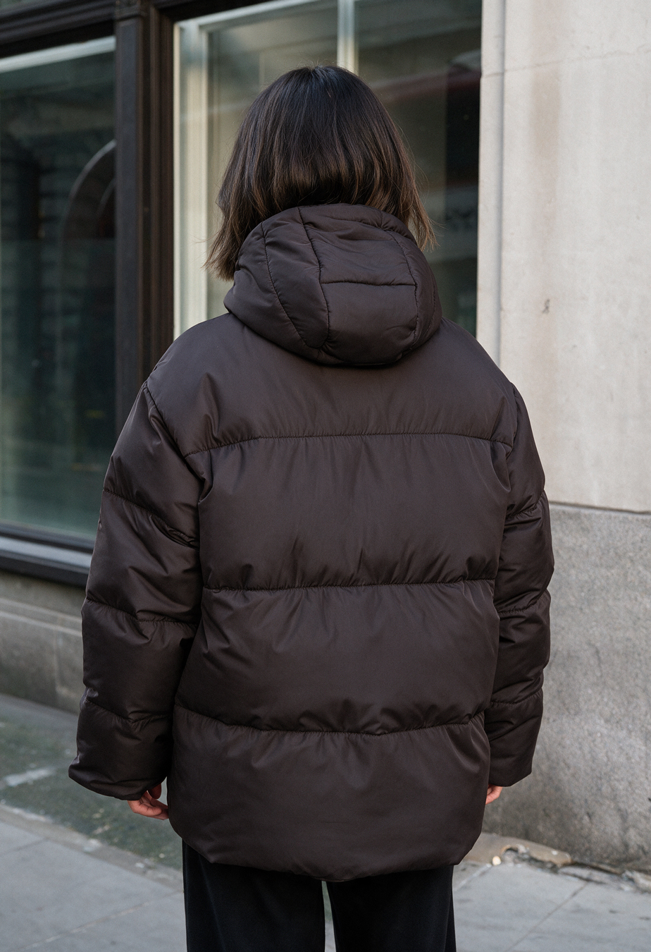 Kurtka zimowa damska Staff ed dark brown