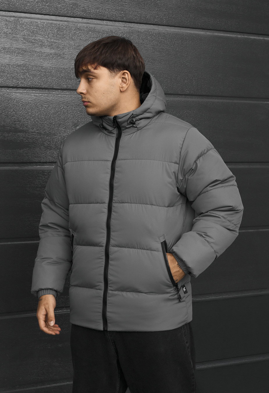 Kurtka zimowa Staff pi gray