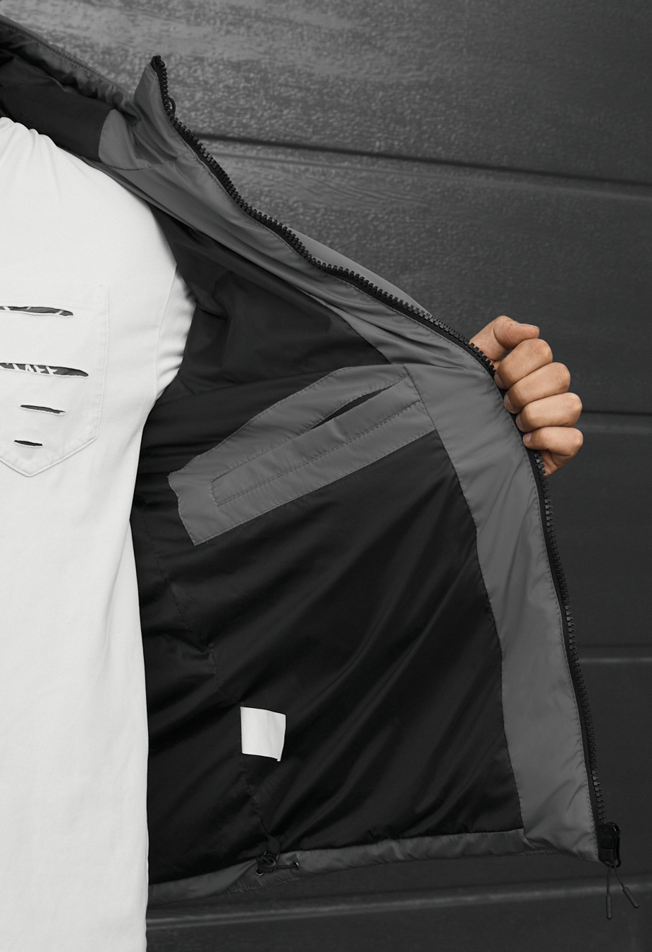Kurtka zimowa Staff pi gray