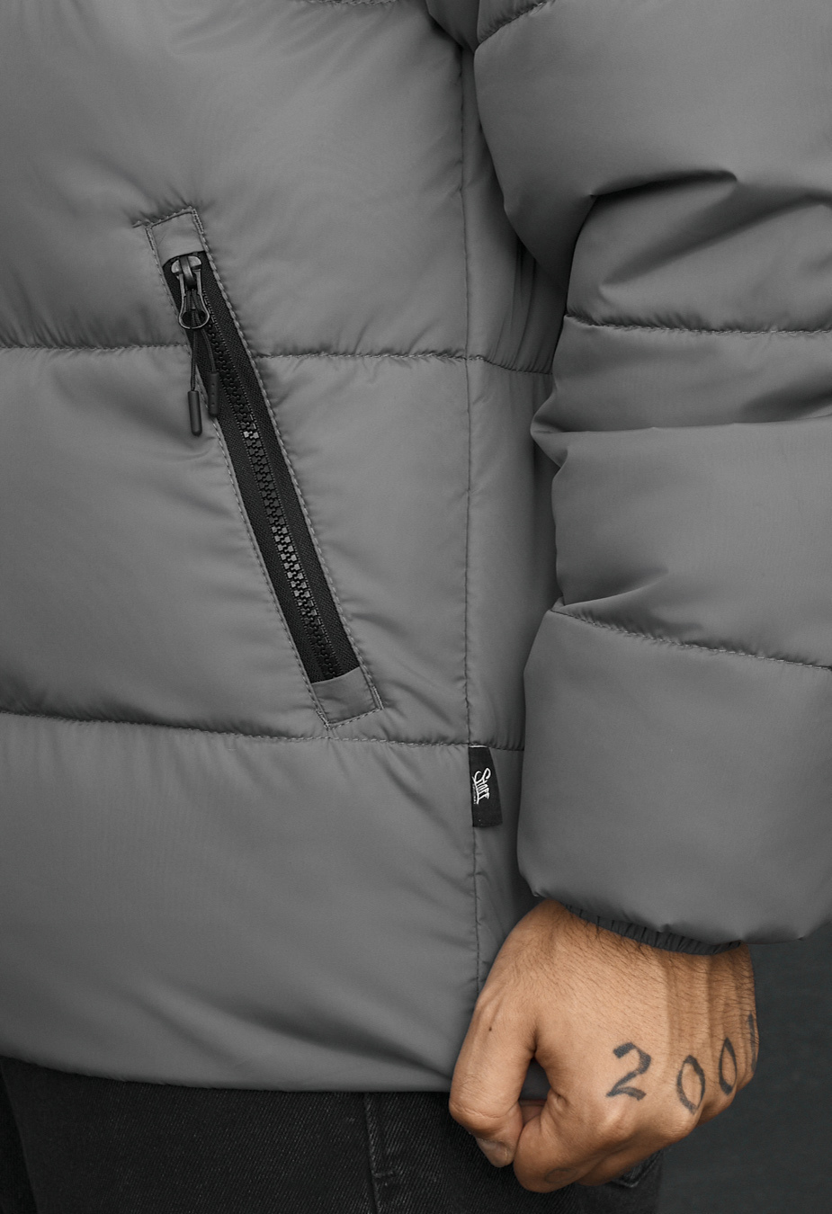 Kurtka zimowa Staff pi gray