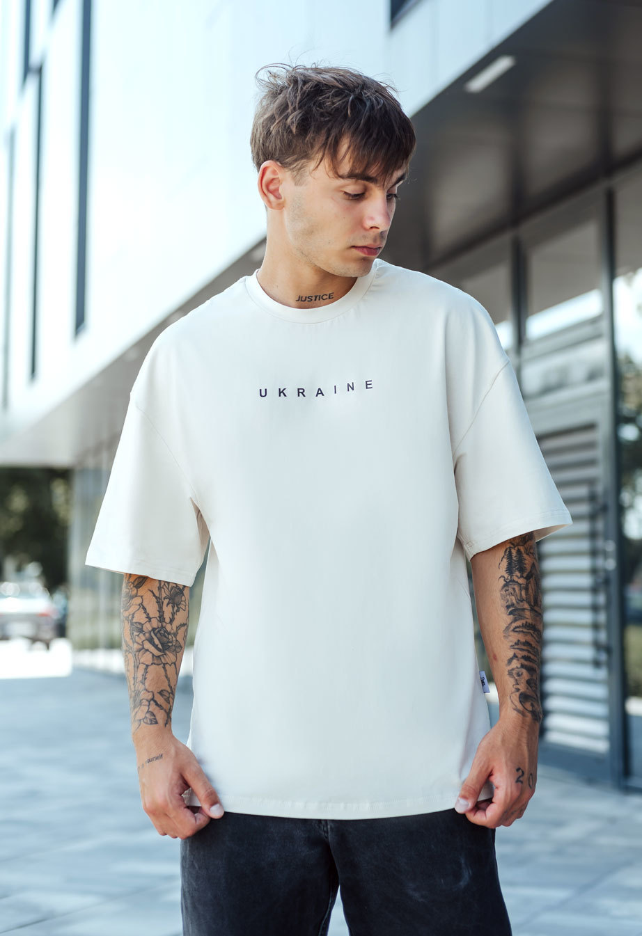Koszulka Staff ua oversize