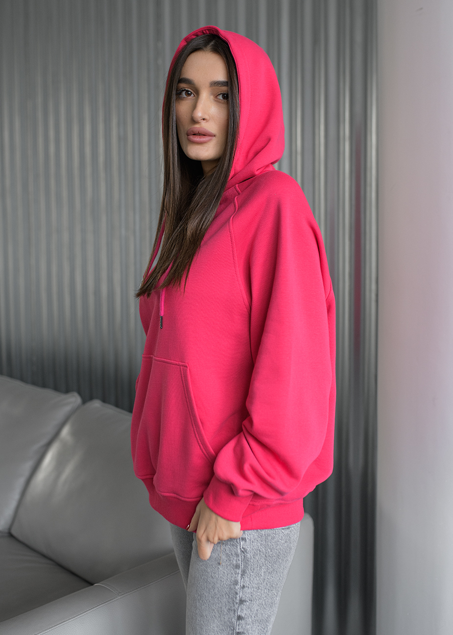 Bluza Staff original rich red oversize