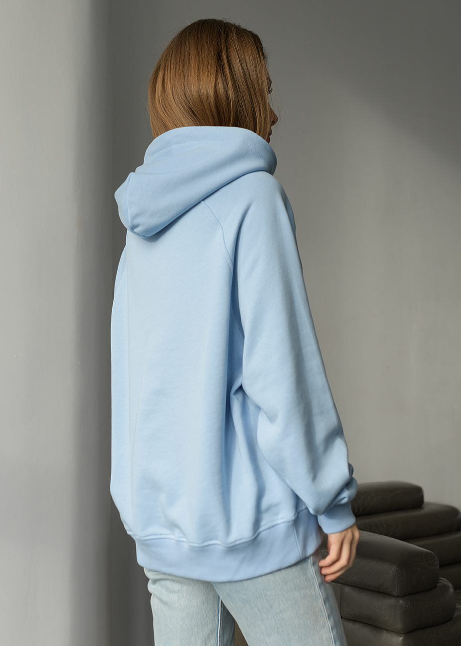 Bluza Staff original light blue oversize