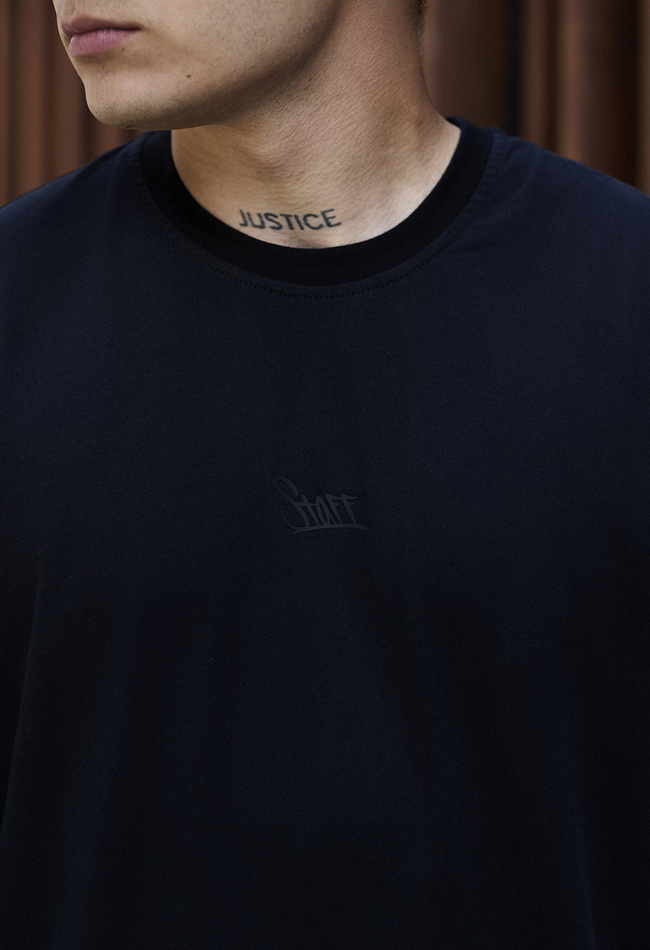 Longsleeve Staff black logo